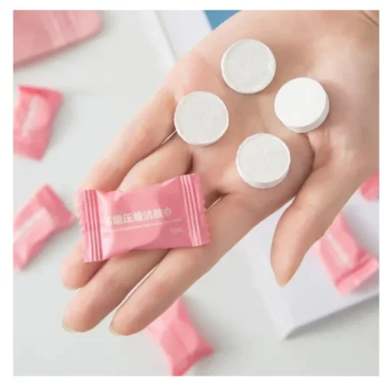 Toalhinhas desidratadas - kit com 3 unidades