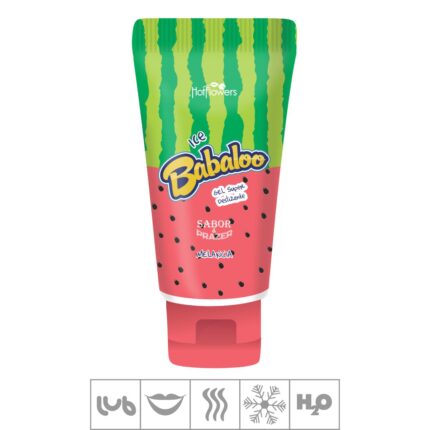 Lubrificante Ice Comestível Babaloo Melancia 60g